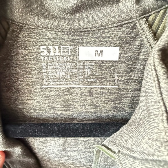 5-11 Tactical Olive Zip Jacket Size Medium - Picture 3 of 5